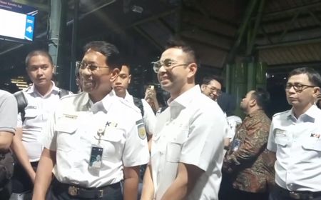 Raffi Ahmad Rekomendasi Direct Train Rute Gambir-Semarang Jadi Transportasi Saat Liburan Nataru