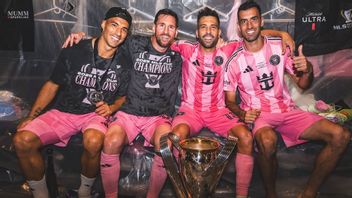 Messi Ucapkan Selamat Tinggal Istimewa untuk Alba dan Busquets dengan Piala MLS