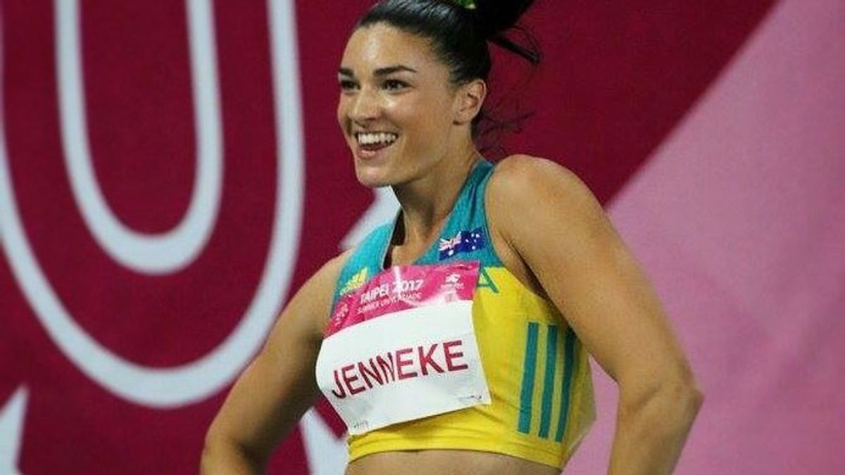 Waiting For Michelle Jenneke's Signature Dance At The 2022 Commonwealth Games, A Unique Warm-up By An Australian Sprinter