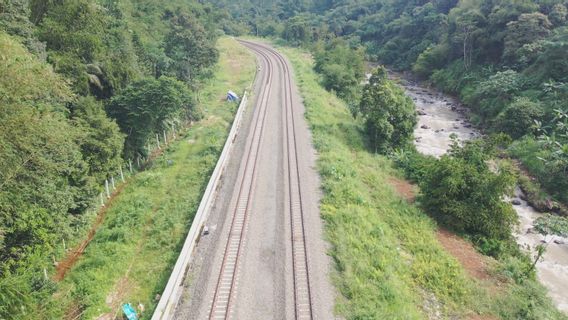 Jalur Ganda Kereta Api Bogor-Sukabumi Rampung, Telan Anggaran Rp2,2 Triliun