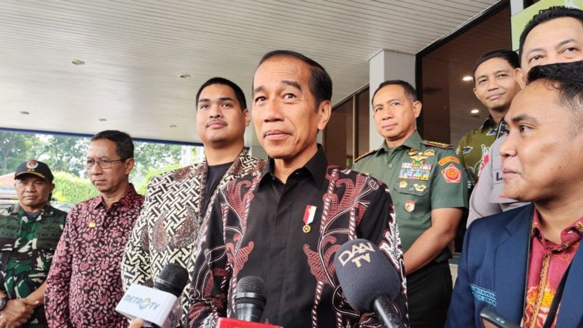 President Jokowi Reluctant To Comment On The PHPU Election Lawsuit Session