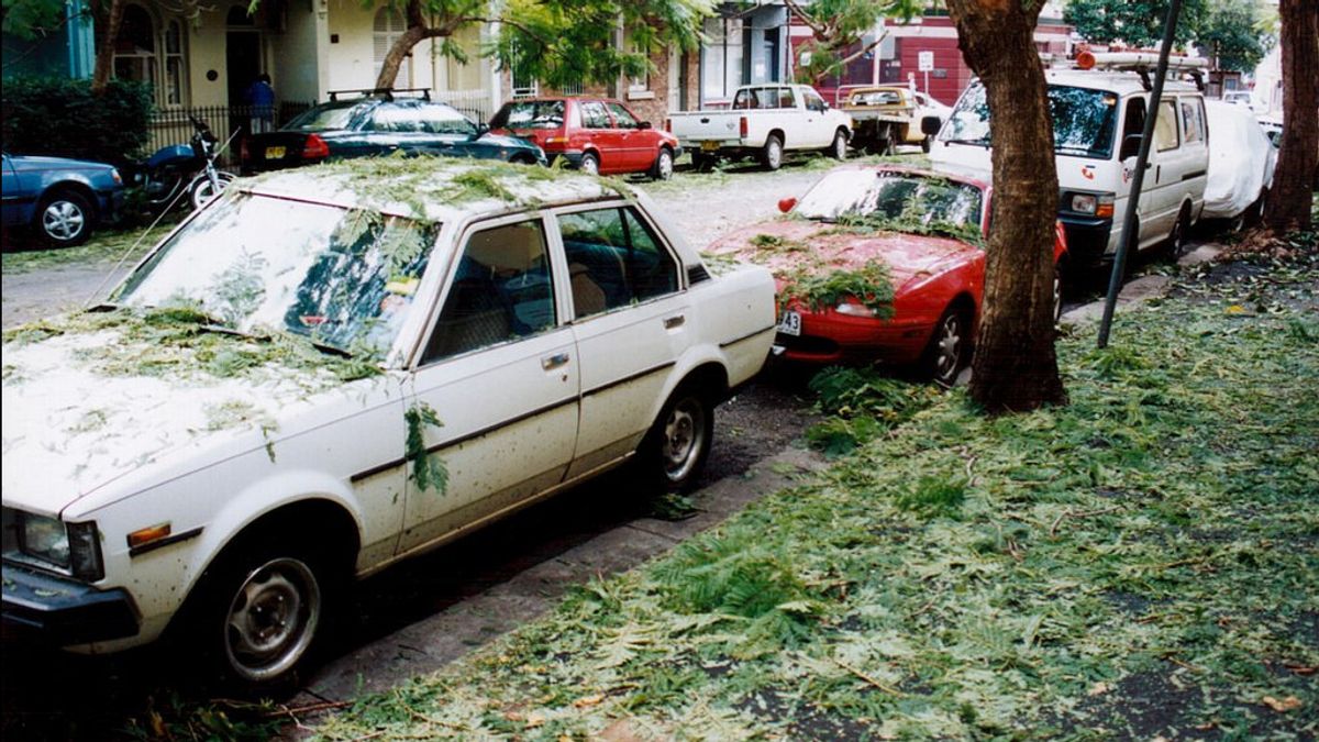 La Tempête De Verglas De Sydney Devient La Catastrophe La Plus Coûteuse Pour L&apos;Australie Dans L&apos;histoire Aujourd&apos;hui, Le 14 Avril 1999