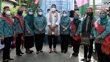 Kahiyang Ayu Prayer For Medan Mothers: Hopefully Avoid Cancer
