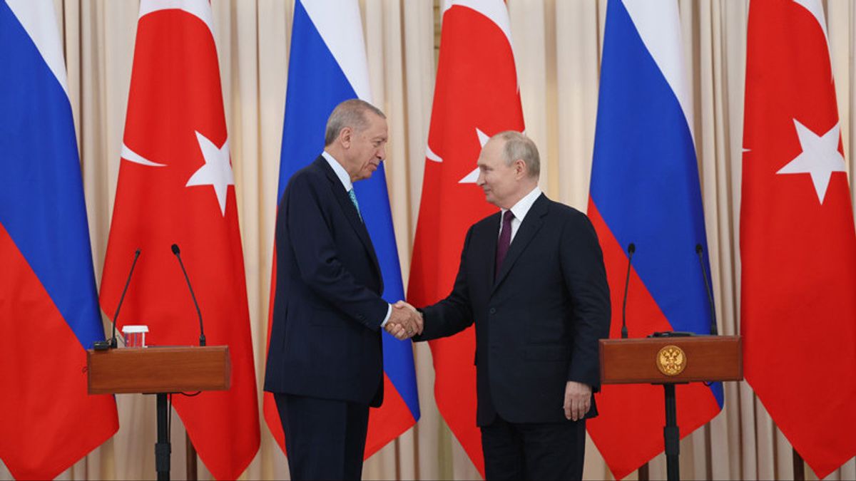 Presiden Erdogan dan Putin Buka Peluang Pemulihan Kesepakatan Biji-bijian Laut Hitam, Ukraina Ingin Jalur Alternatif