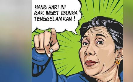 Kelakar Susi Pudjiastuti Terkait Selamat Hari Ibu dalam Memori Hari Ini, 22 Desember 2017