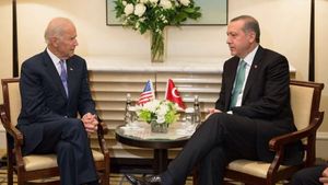 Joe Biden Ngobrol dengan Erdogan, Apa yang Dibicarakan?
