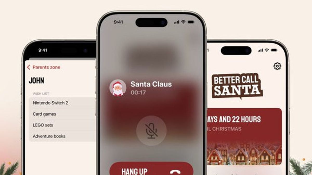 Aplikasi “Better Call Santa” Gunakan AI untuk Percakapan Seru dengan Santa Claus