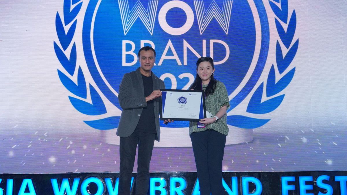 Bibit.id Wins Gold Champion Award In The Investment Application Category At The Indonesia WOW Brand 2023