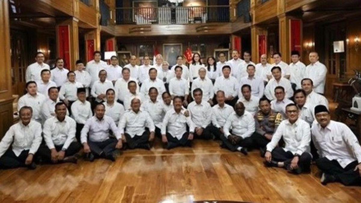 Cabinet gros, miroir de faiblesse de Prabowo