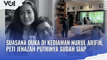 VIDEO: Grief At Nurul Arifin's Residence, Daughter's Coffin Is Ready