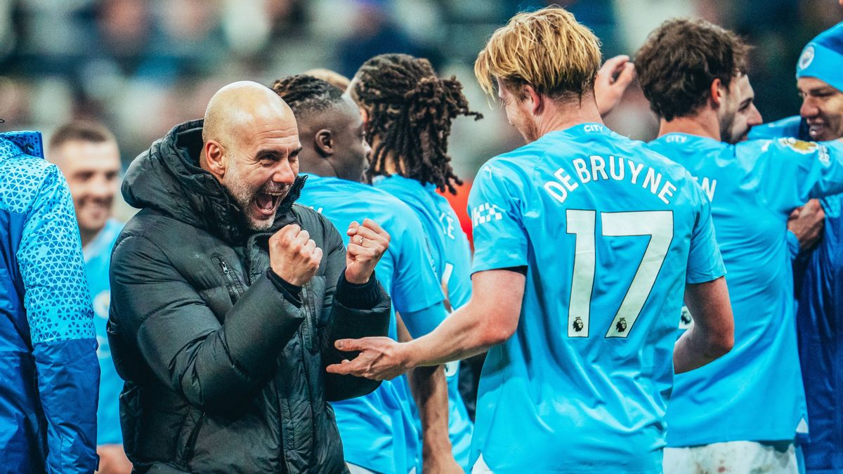   De Bruyne Menginspirasi Kemenangan Dramatis Man City Lawan Newcastle 
