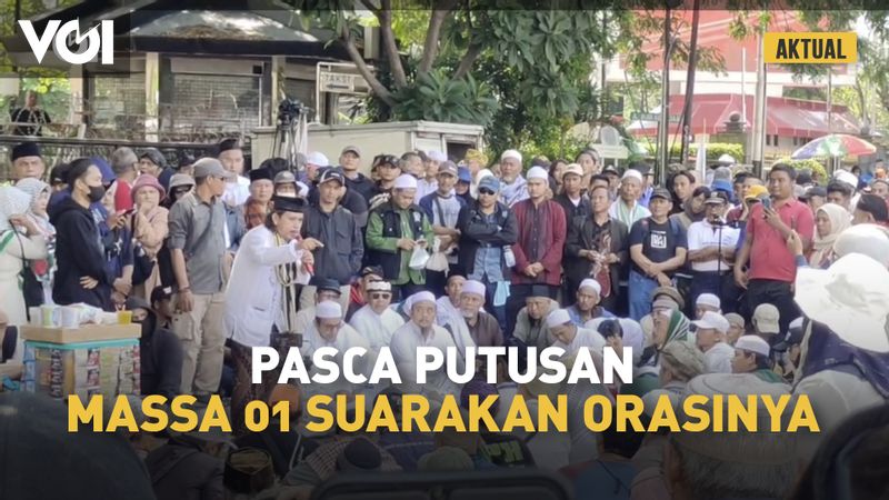 VIDEO: Sikap Massa Pendukung AMIN, Usai Pembacaan Putusan MK Menolak ...