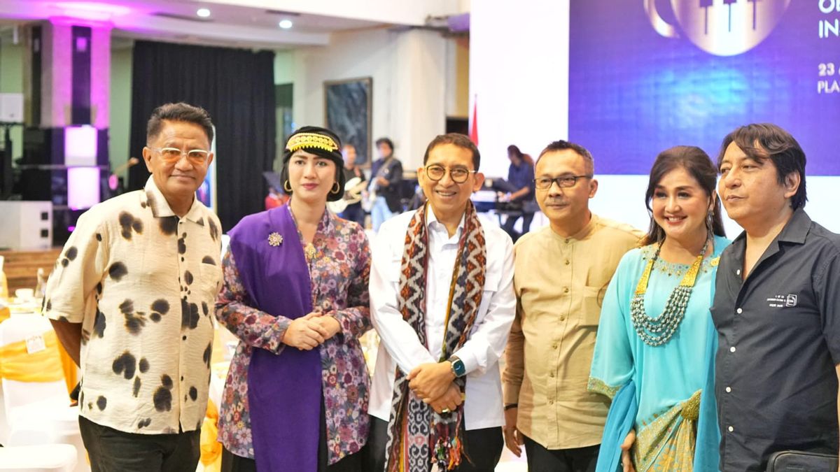 Fadli Zon Gaga a voté pour le Forum pour le dialogue sur l'industrie de la musique