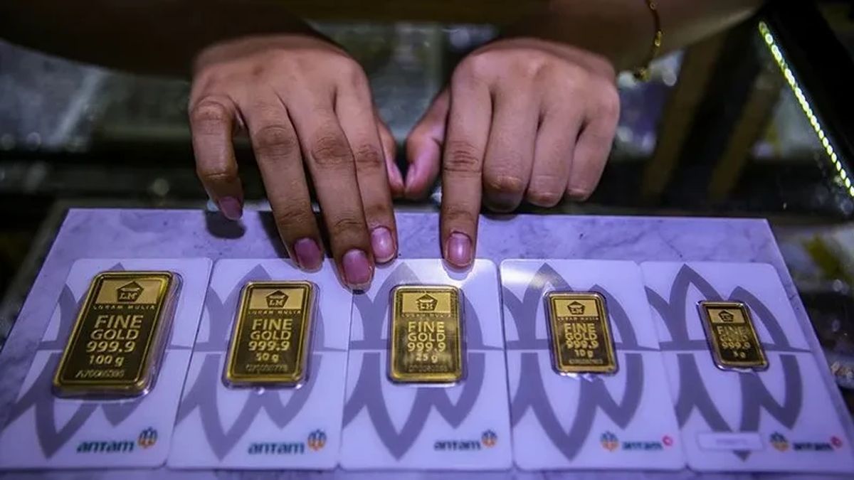 Antam Meroket Gold Price,gramDibanderol Rp1,042,000