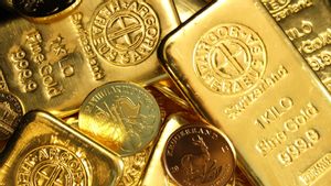 Dolar Perkasa, Harga Emas Dunia Berakhir Lesu