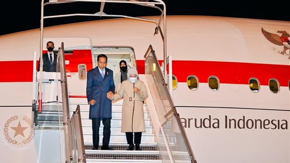 After 15 Aviation Hours, Jokowi Arriving In Brussels Ready To Attend The ASEAN-EU Summit