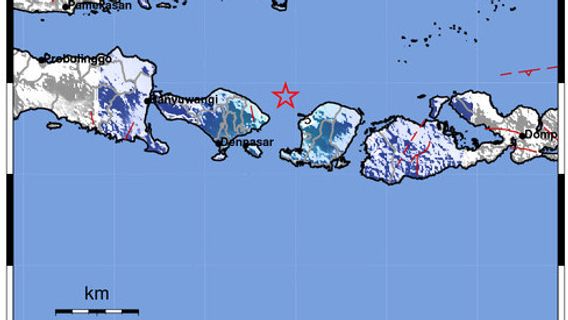 Denpasar And Badung Feel Vibrations Due To A Magnitude 4.9 Earthquake In Lombok