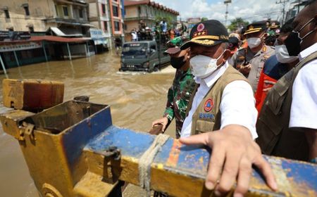 BNPB Gelontorkan Bantuan DSP Rp1,5 Miliar Tangani Banjir Kalbar