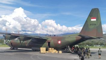 Trigana Air Ditembak, Bandara Dekai Yakuhimo Tetap Beroperasi dengan Pesawat Hercules