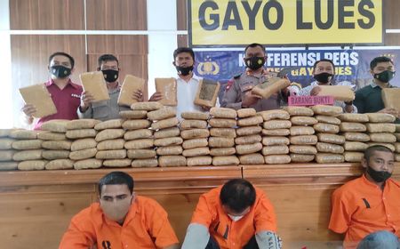 Pelaku Penyelundupan 158 Kg Ganja ke Binjai Sumut Mengaku Disuruh Napi Lapas Meulaboh Aceh Barat