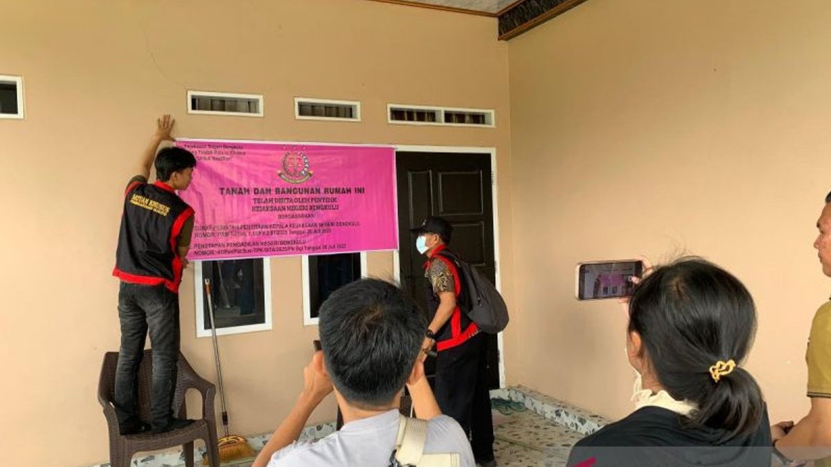 Jadi Tersangka Korupsi, Aset Milik Eks Kepala Cabang Pembantu Bank Bengkulu Disita Kejari