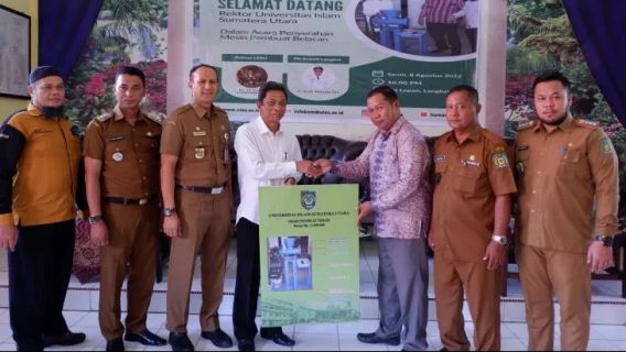 Universitas Islam Sumatera Utara Bagikan Karya Fakultas Teknik ke Masyarakat