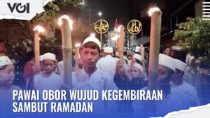 VIDEO: Sambut Ramadan, Warga Setia Kawan Jakpus Gelar Pawai Obor