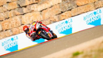 MotoGP Aragon: Come Back Marc Marquez Berakhir Prematur, Bubar Sebelum Usai Satu Putaran karena Dua Senggolan