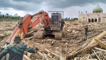 Wamenhut Pastikan Percepatan Pembersihan Kayu Terseret Banjir