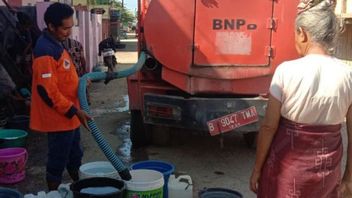 Drought Emergency Bima NTB, BPBD Supply Water Besih To 7 Villages