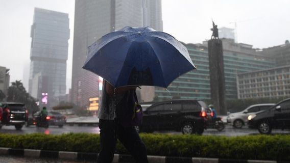 天気予報 7月14日木曜日:インドネシアの雨の多い部分