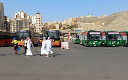 1.897 Calon Jemaah Haji Indonesia tiba di Makkah dari Madinah