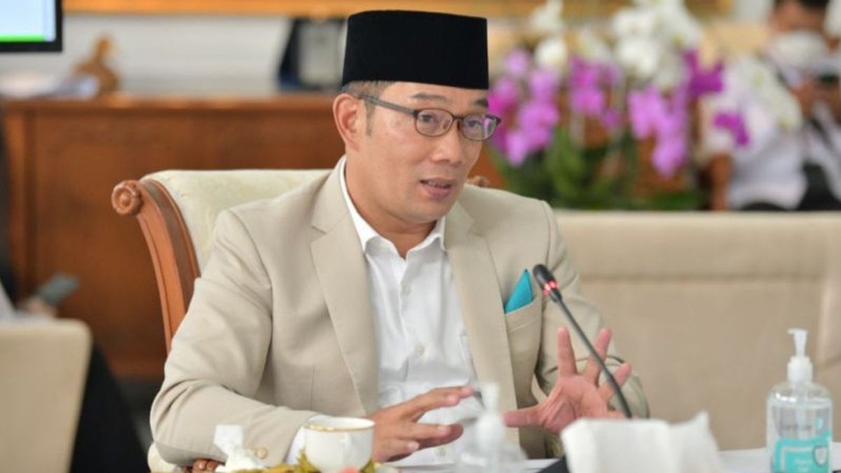 Prêt à Se Présenter à L’élection Présidentielle De 2024, Ridwan Kamil S’assure De Rester Concentré Sur Le Travail