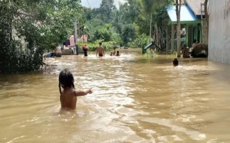 Banjir Kembali Rendam Empat Desa di Kotawaringin Timur