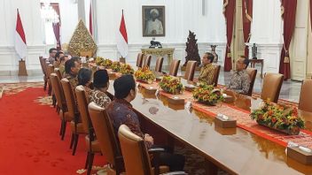 Presiden Jokowi Berkenalan dengan Pimpinan MPR 2024-2029