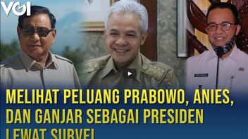 VIDÉO: Le Soutien Du Public à Prabowo En 2024 Diminue, Ganjar-Anies Se Renforce