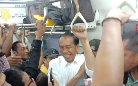 Heboh Jokowi Desak-desakan Naik KRL ke Bogor dalam Memori Hari Ini, 6 Maret 2019