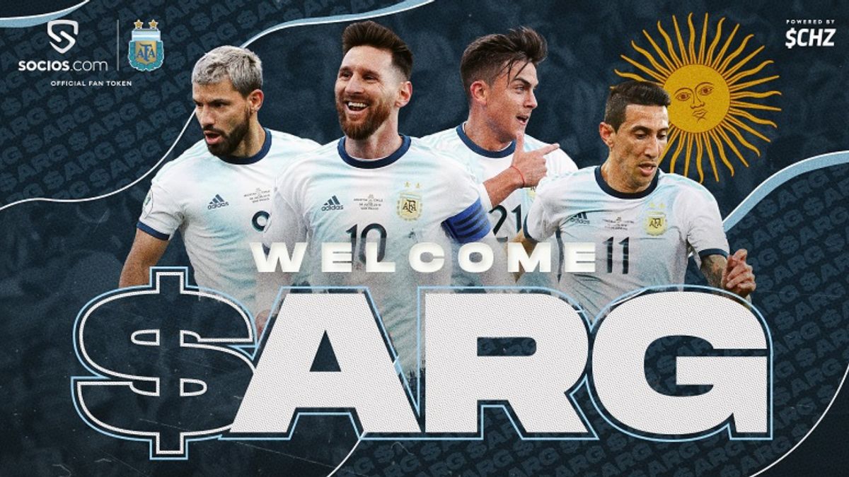 Token ARG Meroket saat Argentina Melaju ke Final Copa America