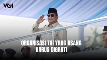 Presiden Prabowo Minta Organisasi TNI yang Usang Harus Diganti