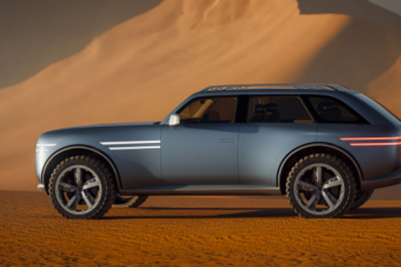 This Is The Concept Of X Gran Equator From Genesis, The Forerunner Of The Future Tough SUV