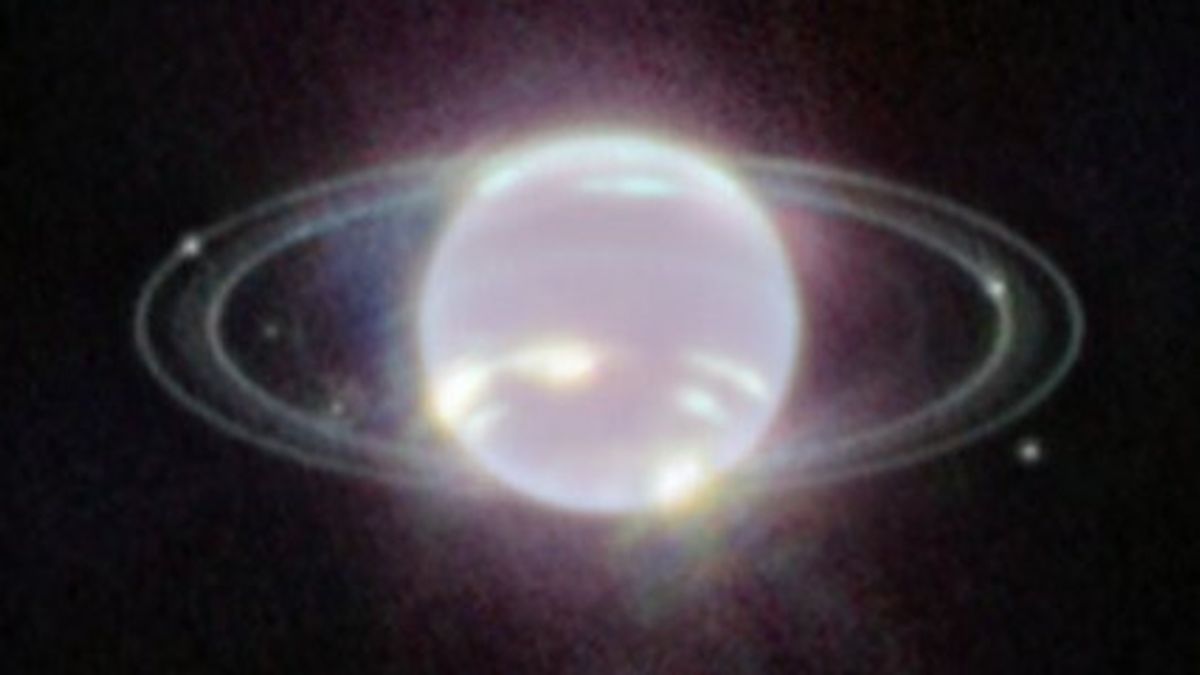 詹姆斯 韦伯望远镜从海王星捕获令人惊叹的图像