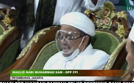 1 Desember, Rizieq Shihab Bakal Diperiksa Terkait Kerumunan di Acara Pernikahan dan Maulid Nabi di Petamburan