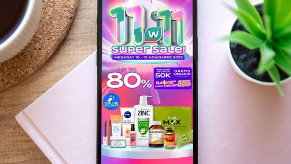 Harbolnas, Watsons Holds Super Sale 11.11