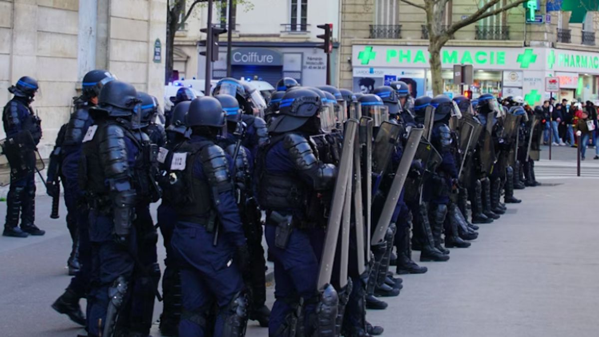 Hampir 100 Orang Ditangkap dalam Demo Ricuh Prancis