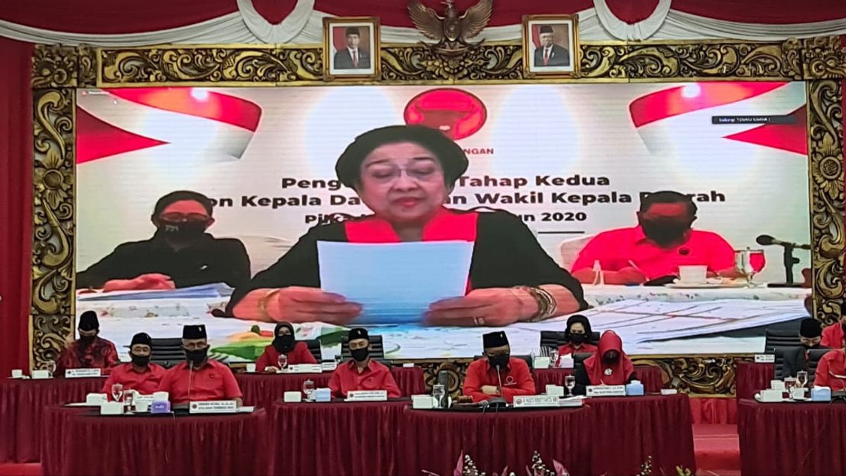 Megawati Demande Aux Candidats Aux Régionales Du PDIP D’être Négligents