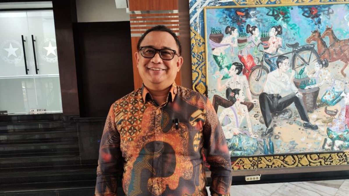 Guntur Soekarnoputra affirme que si ganjar gagne Jokowi 'Je veux être dessiné facilement', Palais de cité de Karno