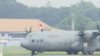 Taking 6 Days Of Flight From Atlanta, The Fifth Hercules Plane Bought By The Republic Of Indonesia Arrives At Halim Air Base