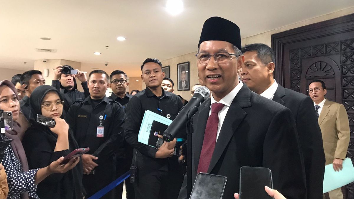 Diminta NasDem Tak Berpolitik Praktis, Heru Budi: Saya ASN, Enggak Ngerti Gituan 