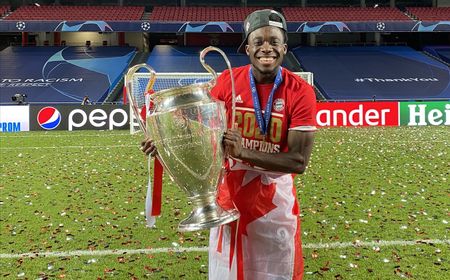 Diremehkan Barcelona, Davies Jadi Pemain Pertama Kanada yang Raih Liga Champions