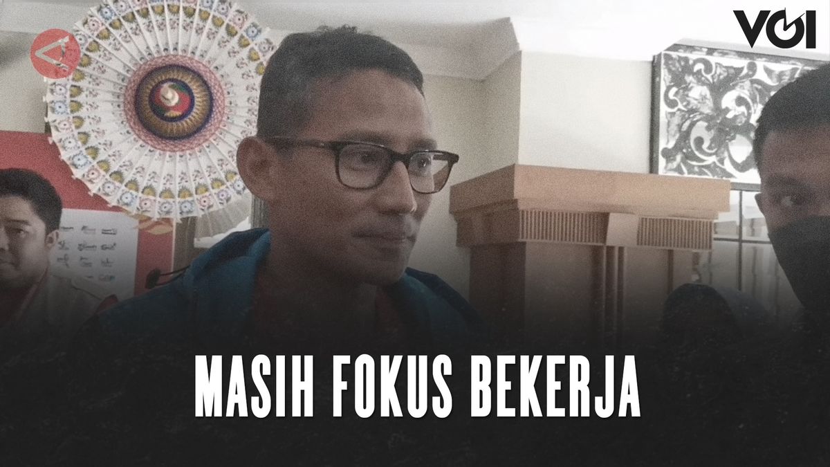 VIDEO: Soal Pilpres 2024, Sandiaga Uno Tetap Fokus Pada Tugas Kementerian